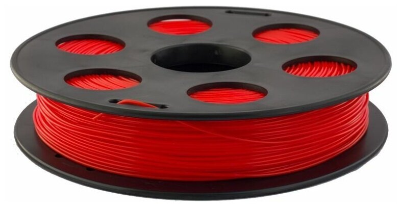 Bestfilament Катушка Bflex пластика Bestfilament, красная, 1.75 мм 0,5кг., (st_bflex_red_0.5kg_1.75)