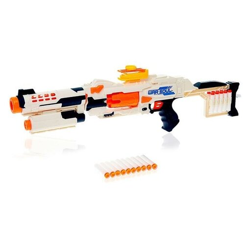 Бластер War soul gun pro, стреляет мягкими пулями, работает от батареек WOOW TOYS 4300976 .