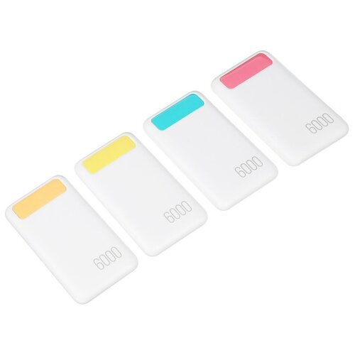 Аккумулятор Forza 916-212 мобильный6000 мАч 2USB 1А пластик 4цвета 141900₽