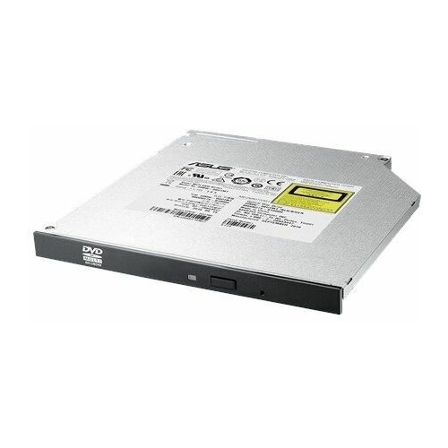 Оптический привод DVD-RW ASUS SDRW-08U1MT/BLK/B/GEN, внутренний, SATA, черный, OEM привод оптический внутренний asus 90dd01y0 b10010