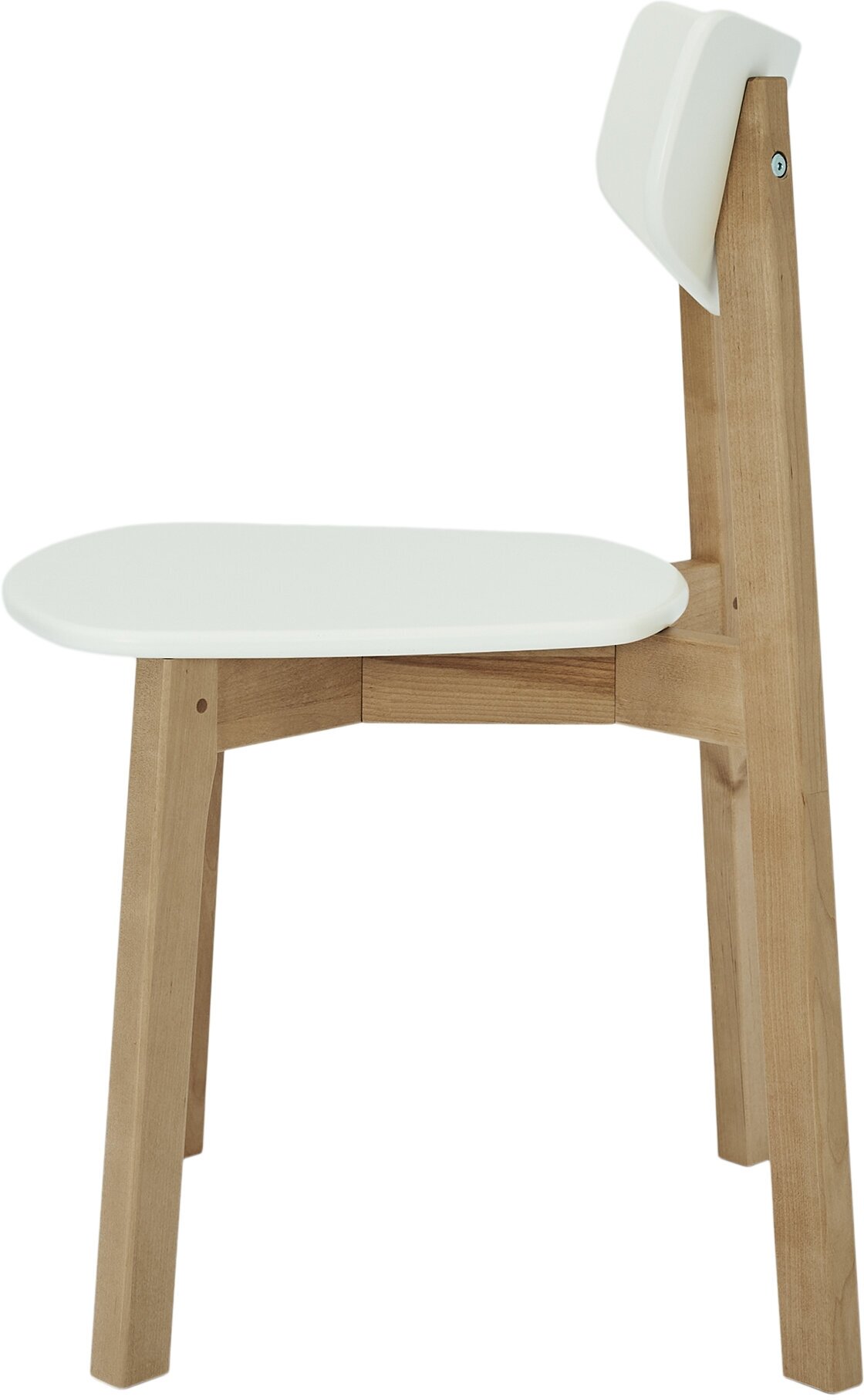 Стул для кухни вега деревянный, Дуб золотой/Белая эмаль, комплект стульев 2 шт DAIVA casa - фотография № 13