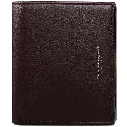 Портмоне коричневое Dor. Flinger 04-42B 12 coffee DF