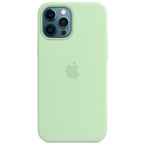 фото Чехол-накладка apple magsafe силиконовый для iphone 12 pro max фисташковый