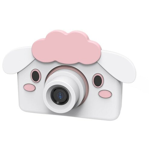 Детский фотоаппарат 24 Мп с чехлом с ушками Овечка 176100₽
