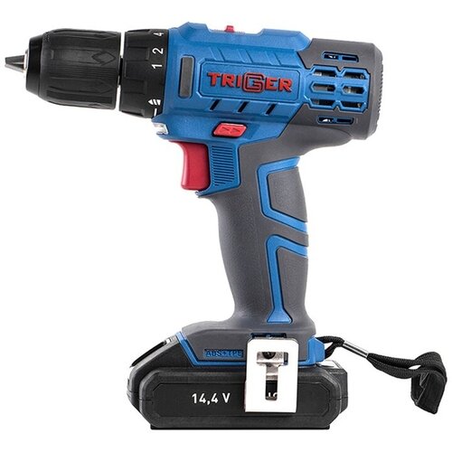 Триггер 20102 Дрель аккумуляторнаяшуруповерт Li-ion 10мм 144V 2аккум 15Ач кейс 933800₽