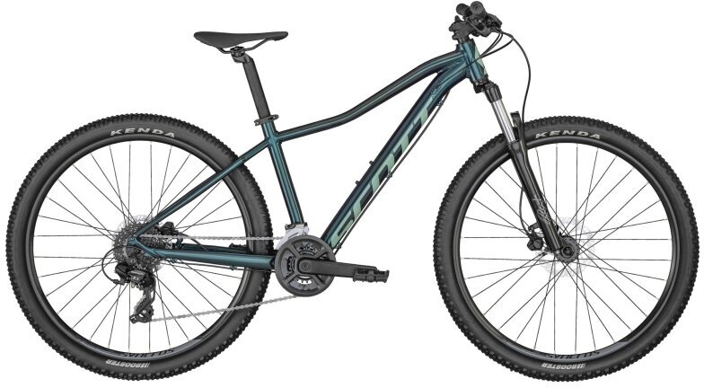 Женский велосипед Scott Contessa Active 50 27.5 (2022) 15.5" Темно-бирюзовый (142-162 см)