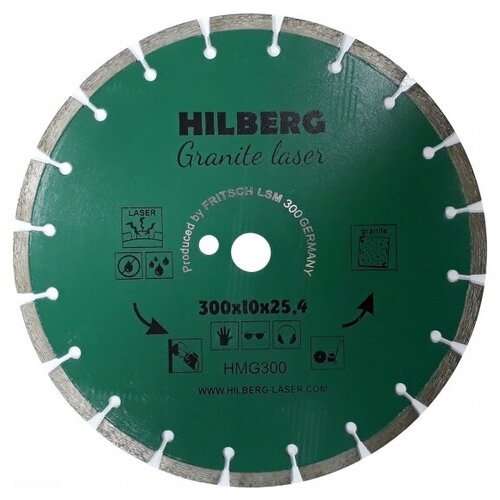 фото Диск trio diamond hilberg granite laser hmg300 300x10x25.4x1