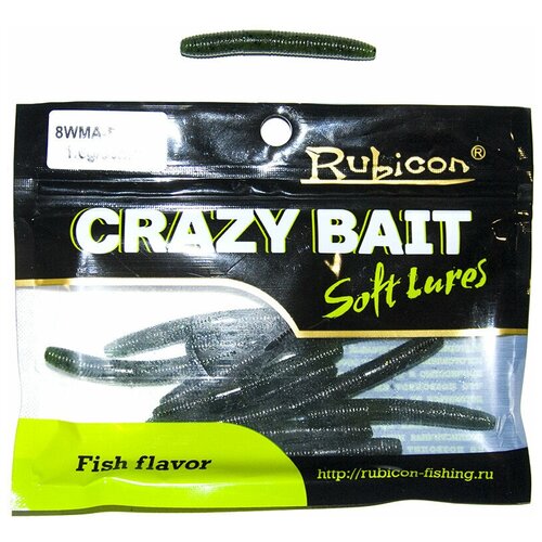 Съедобная силиконовая приманка RUBICON Crazy Bait WMA 16g 50mm цвет 001 275₽
