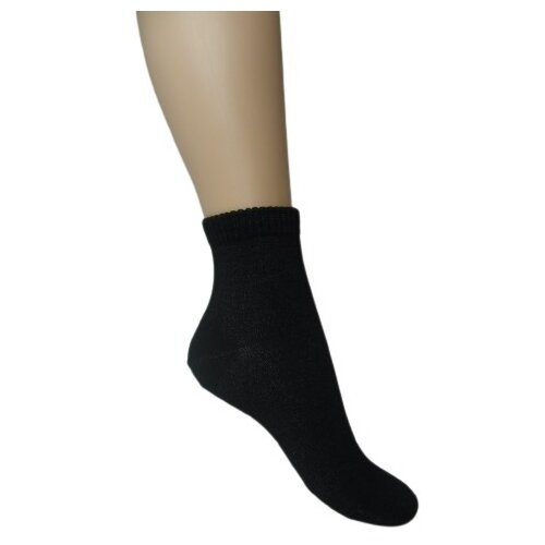 фото Медицинские носки женские пингонс 14в30 с серебром, черный, 23 (размер обуви 35-37)