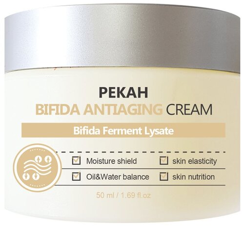 Pekah Bifida Antiaging Cream Антивозрастной крем для лица, 50 мл