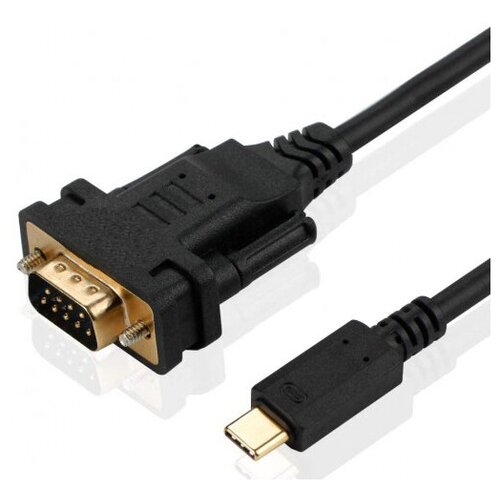 Аксессуар KS-is USB Type-C - RS-232 FTDI chip KS-562 100cm high quality usb 2 0 to serial rs 232 db9 9pin converter cable support ftdi adapter usb win10 rs232 chipset