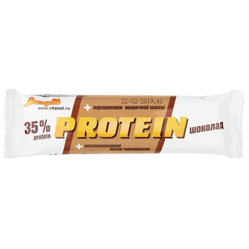 какао порошок фитодар 100 г Протеиновый батончик Виталад 35% Protein, 40 г, шоколад