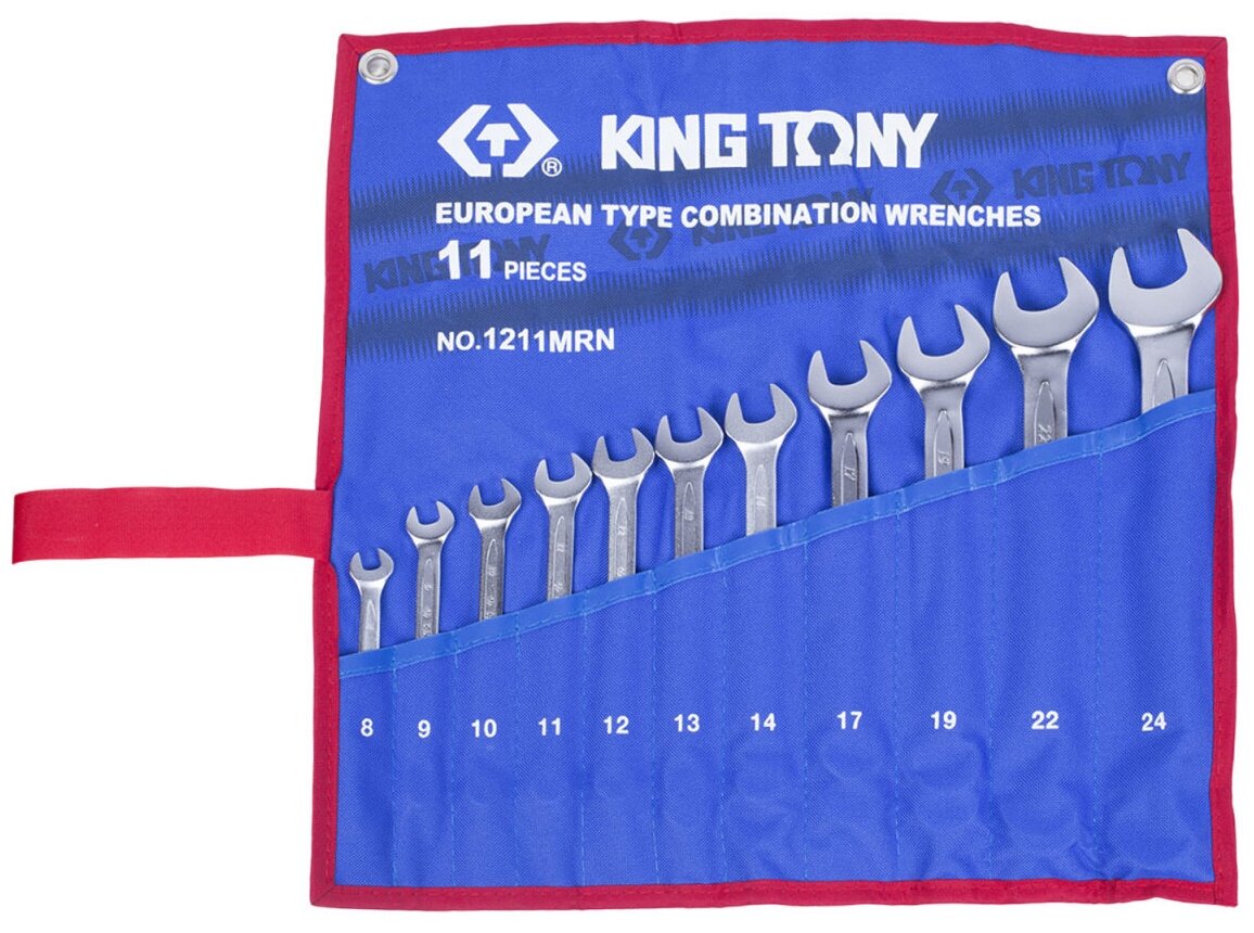 Набор гаечных ключей KING TONY 1211MRN 11 предм.