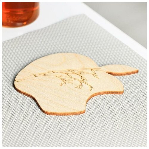 Подставка под горячее Apple, 8,5×10 см