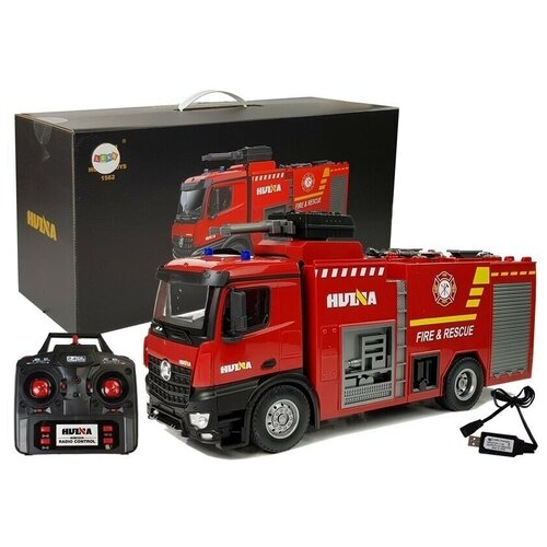 Радиоуправляемая пожарная машина HUI NA TOYS 2.4G 22CH 1/14 RTR