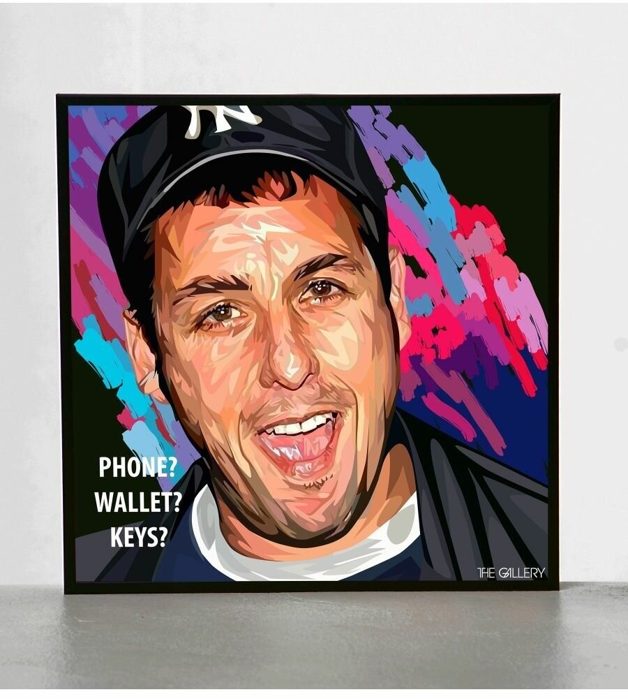 Картина постер Поп-арт актер кино Адам Сэндлер