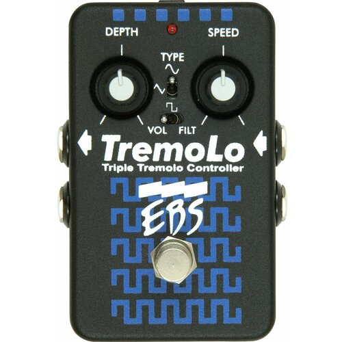 EBS Tremolo Басовый тремоло педаль эффектов примочка для бас гитары ebs tremolo