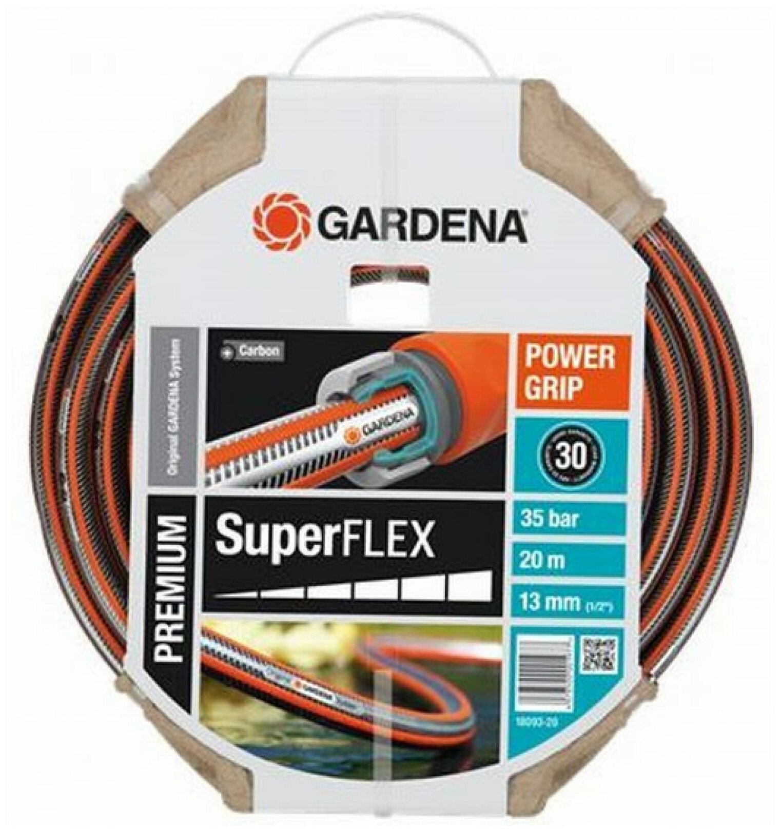 Шланг SuperFLEX 1/2" GARDENA, 18093-20.000.00