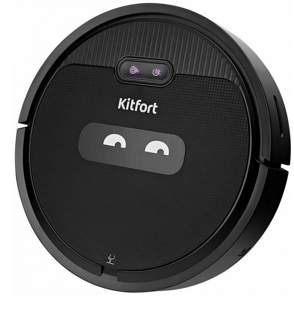 Робот-пылесос KitFort кт-5115, 11.2Вт, черный - фото №16