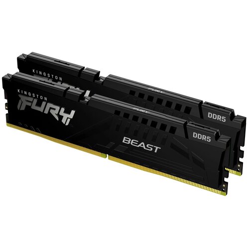    KF548C38BBK2-64 DDR5 DIMM 64 (232) 4800MHz CL38, Kingston FURY Beast Black