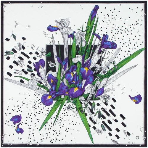 фото Платок newonce,90х90 см, мультиколор