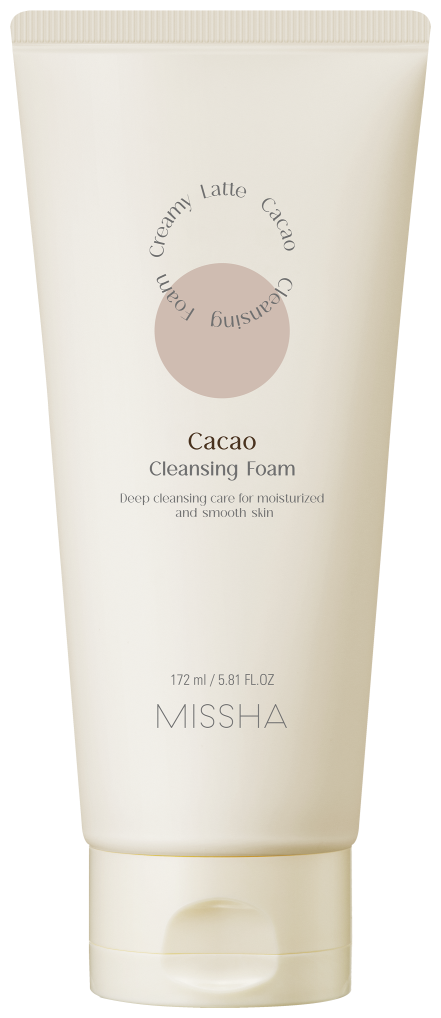 MISSHA Нежная очищающая пенка Creamy Latte Cleansing Foam, #Cacao