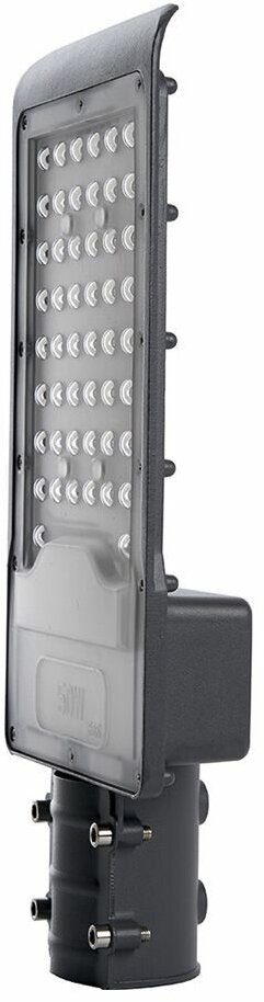 Feron Уличный консольный светильник SP3032 32577 светодиодный, 50 Вт, цвет арматуры: серый, цвет плафона бесцветный - фотография № 8