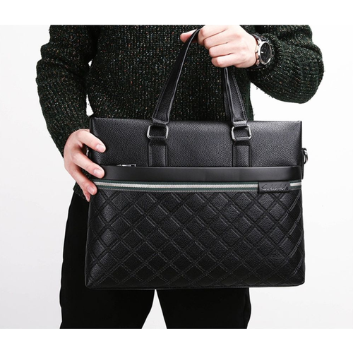 фото Сумка портфель мужской для документов а4, ноутбука, компьютера деловая verezzo