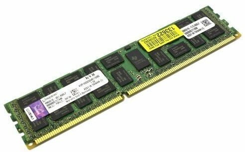 Оперативная память DIMM DDR3 Kingston 8Gb (pc-12800) 1600MHz ECC Reg Kingston (KVR16R11D4/8)
