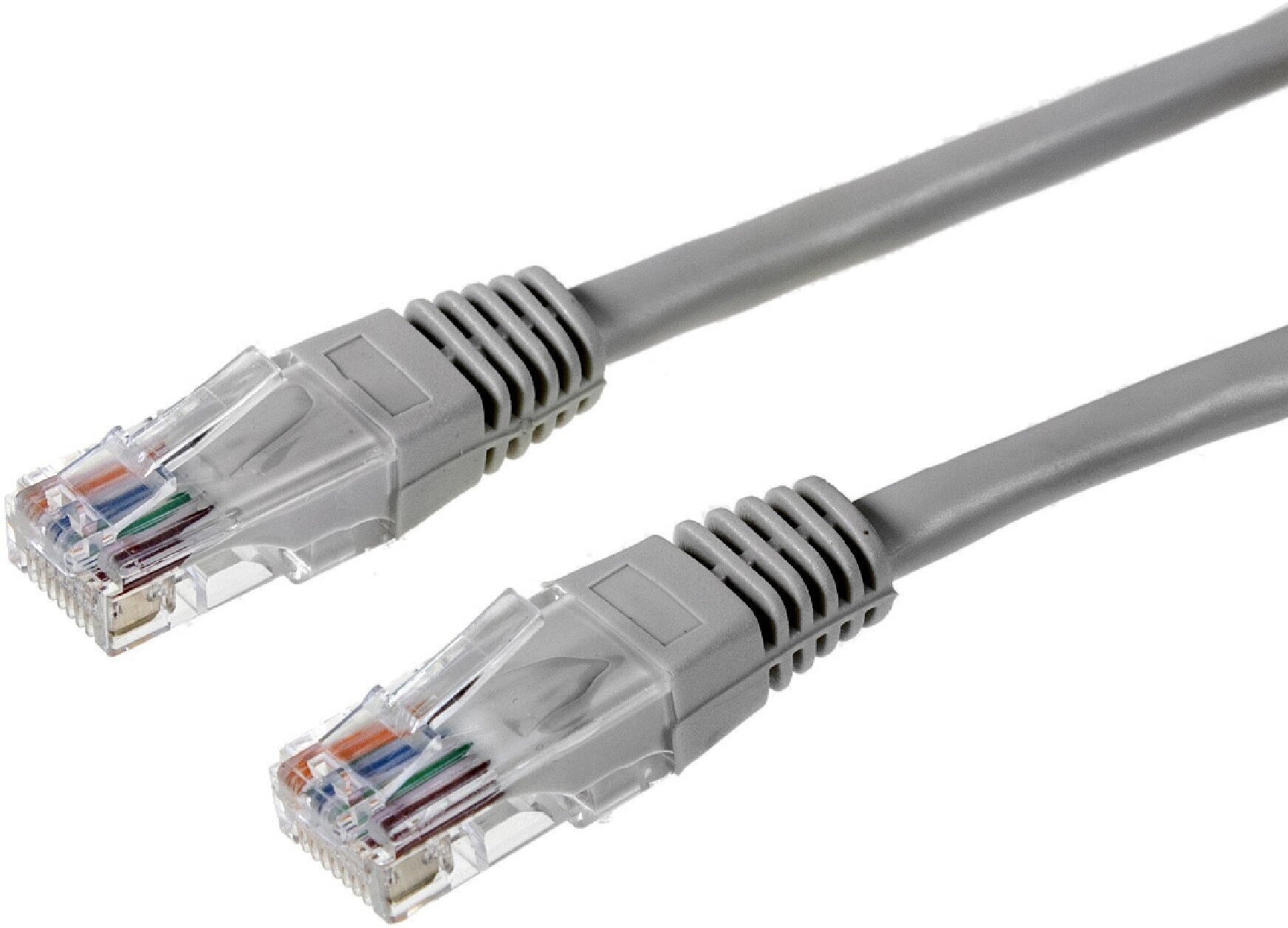 Удлинитель компьютерный UTP4 cat5e 1.5 м цвет серый