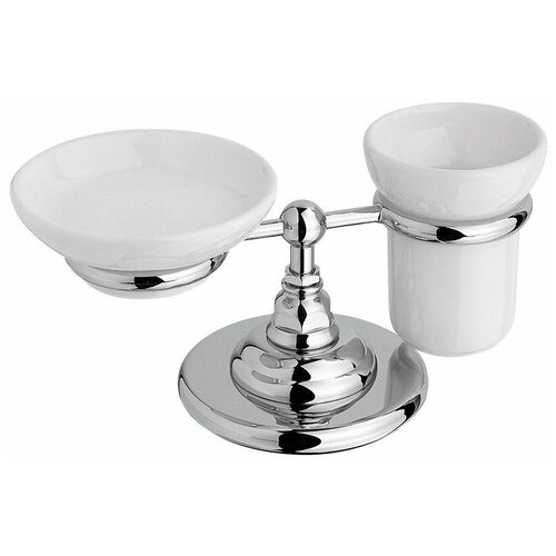 Nicolazzi Подставка для стаканчика и мыльницы Nicolazzi 1494CR, хром