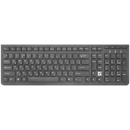 Клавиатура беспроводная Defender UltraMate SM-535 USB черный 281711 192900₽