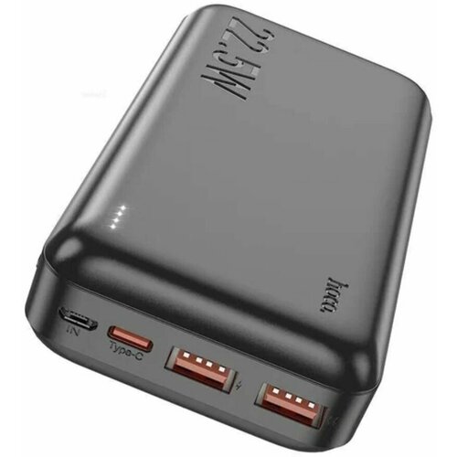 Внешний Аккумулятор Hoco J101A (20000mAh) / Power bank черный внешний аккумулятор hoco power bank j104a discovery 20000mah grey 6931474788962