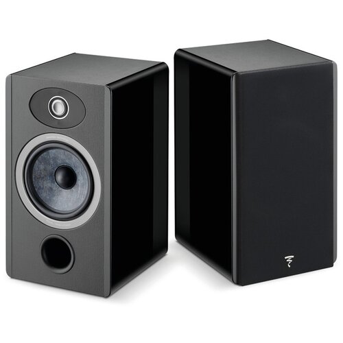 focal kanta n°1 walnut high gloss deep black Полочная акустическая система Focal Vestia N°1 Black High Gloss