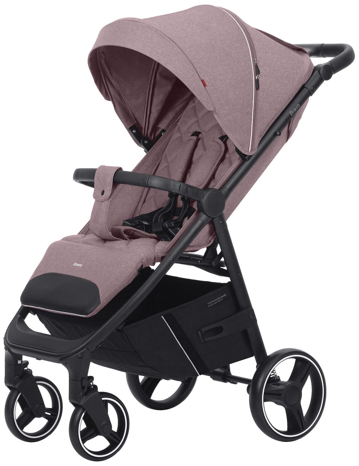 Прогулочная коляска Carrello Bravo CRL-8512 (2025) Crystal Pink, розовый, для детей с 6 месяцев до 4 лет
