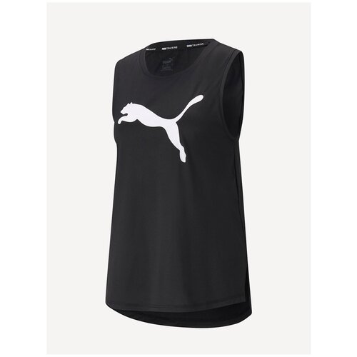 Майка, PUMA Train Fav Cat Muscle Tank, Женская, размер L ; Nitro Blue- AOP Cat