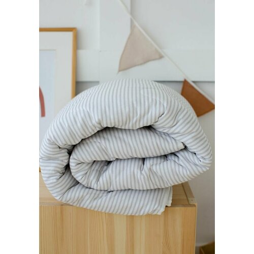 COROCOCO одеяло Серая полоска 140х200 см Бамбук 300 гр 2550₽