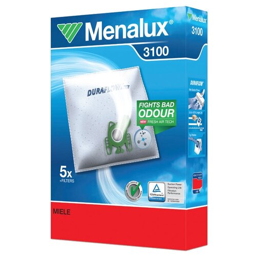Menalux Синтетические пылесборники 3100, 5 шт. пылесборник menalux 4902