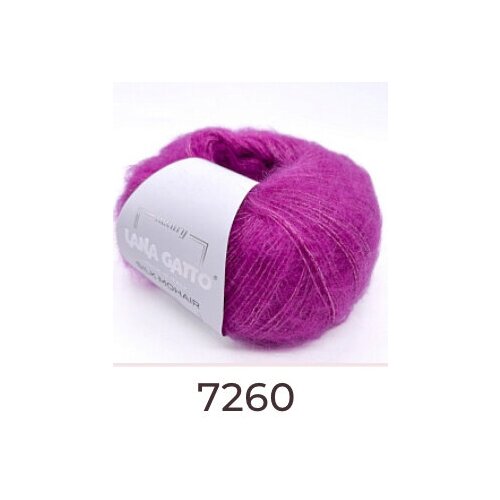 Lana Gatto silk mohair 75% кидмохер 25% шёлк;25гр-212м(1 моток)