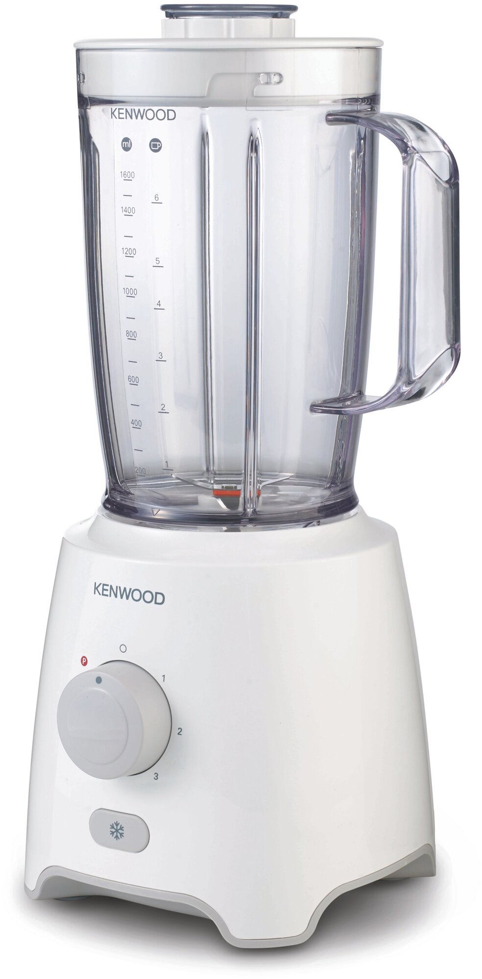 Блендер KENWOOD BLP402WH 650 Вт,1,6л, 3 скорости,стациорнарный+измельчитель