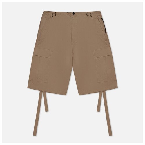 фото Мужские шорты maharishi original cargo snocord loose fit бежевый, размер l