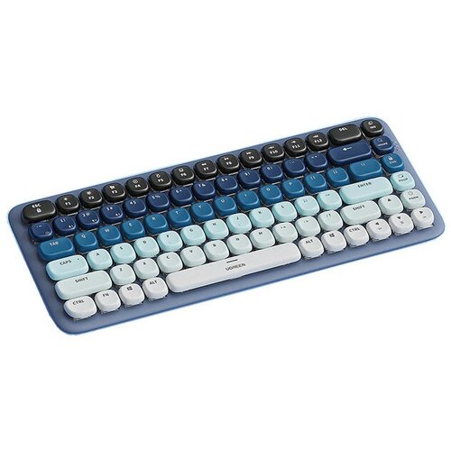 Клавиатура механическая UGREEN KU101 (15226) FUN+ Mechanical Keyboard USB-C  & Bluetooth синяя