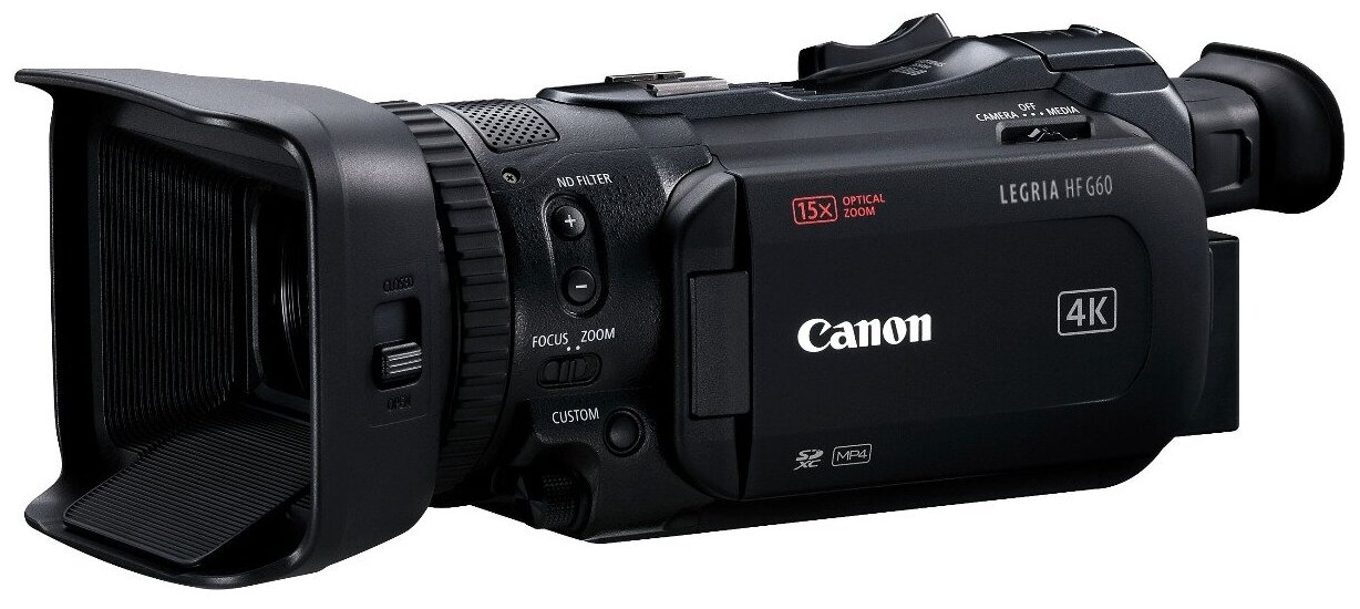 Видеокамера Canon LEGRIA HF G60 черный