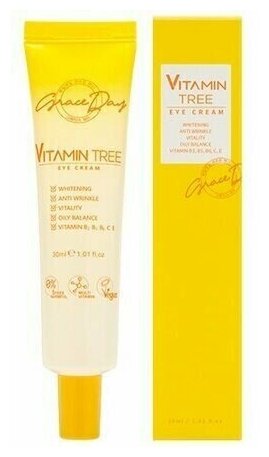 Крем для кожи вокруг с витаминами Grace Day Vitamin Tree Eye Cream 30ml