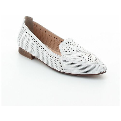 Мокасины Dakkem, размер 37, белый