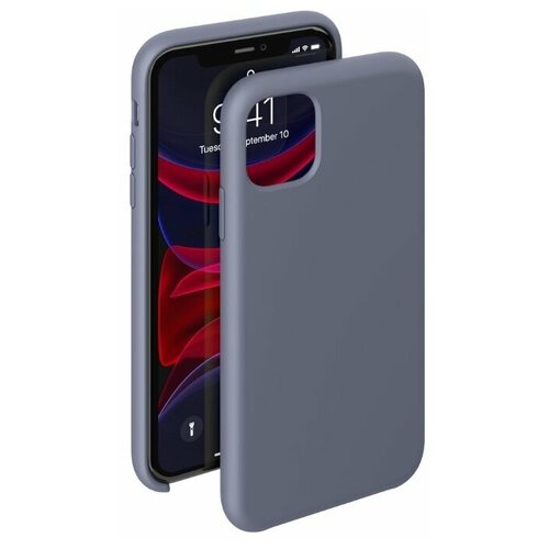 фото Deppa чехол-накладка силикон deppa liquid silicone case d-87310 для iphone 11 pro max (6.5 ) 1.5мм черный deppa 17913