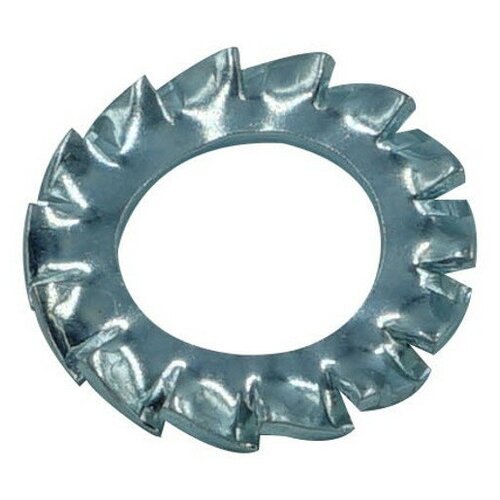 Шайба стопорная DIN6798А с наружными зубьями М5 16шт 444₽