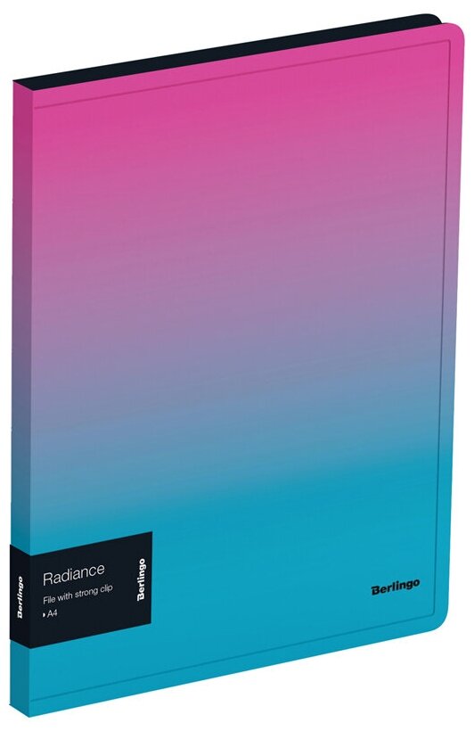 фото Berlingo Папка с зажимом Radiance А4, пластик