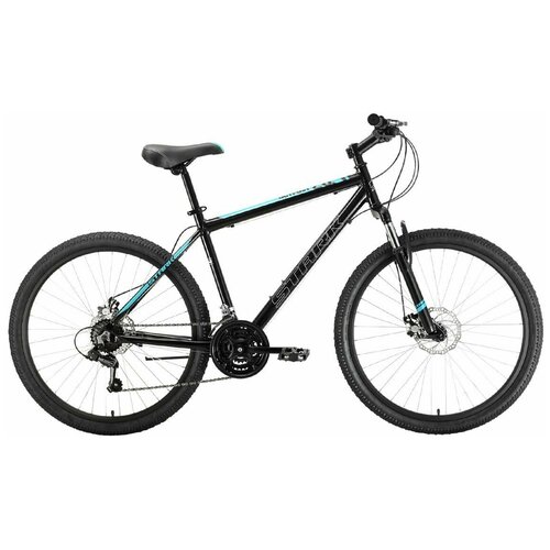 Велосипед Stark Outpost 26.1 D (2022) 20 черный/голубой