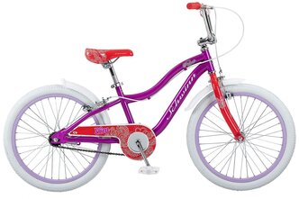 Детский велосипед Schwinn Elm 20 фиолетовый/белый (требует финальной сборки)